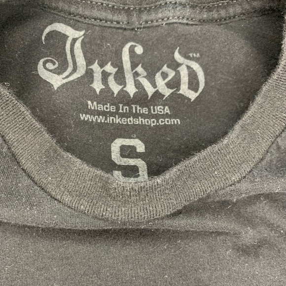 INKED Men’s devil t-shirt- Small - Picture 3 of 3